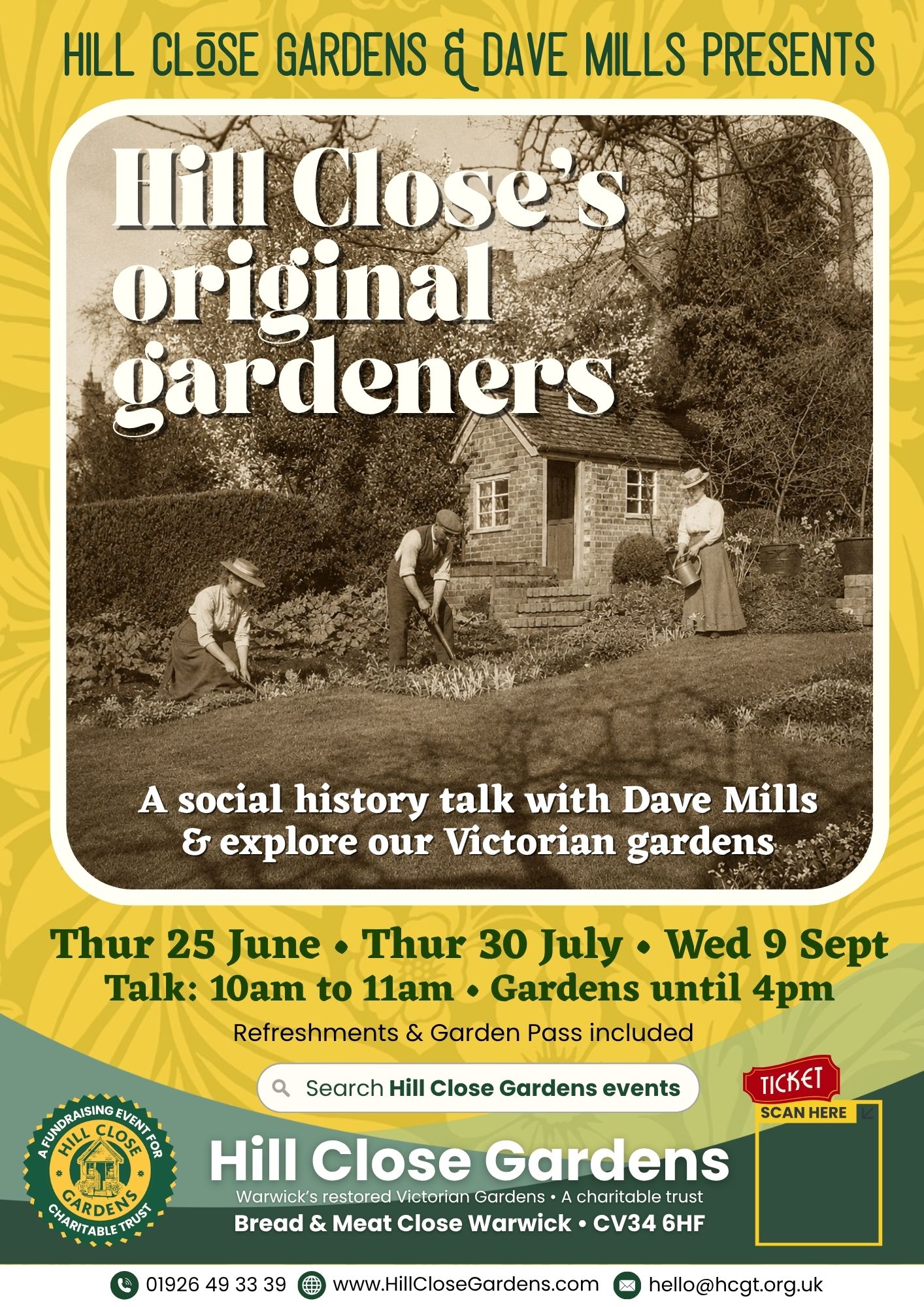 A Talk at Hill Close Gardens